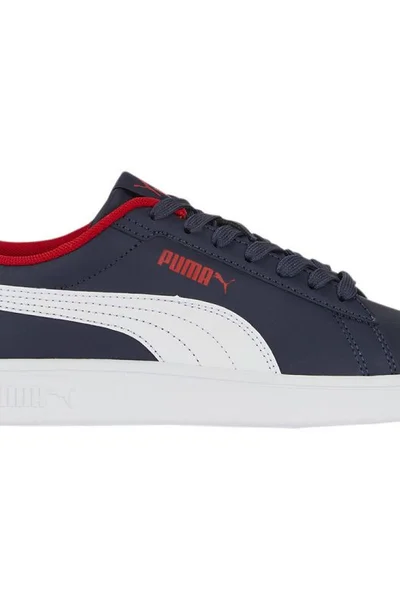 Černé dětské tenisky Puma Smash L Softfoam