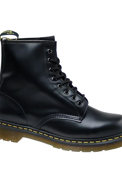 Černé vysoké kožené boty Dr. Martens Dr Martens