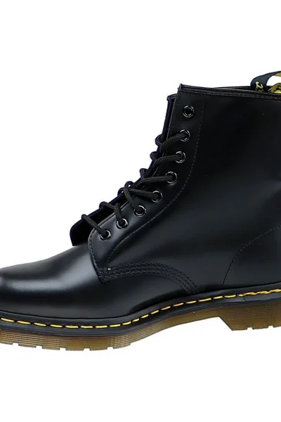 Černé vysoké kožené boty Dr. Martens Dr Martens