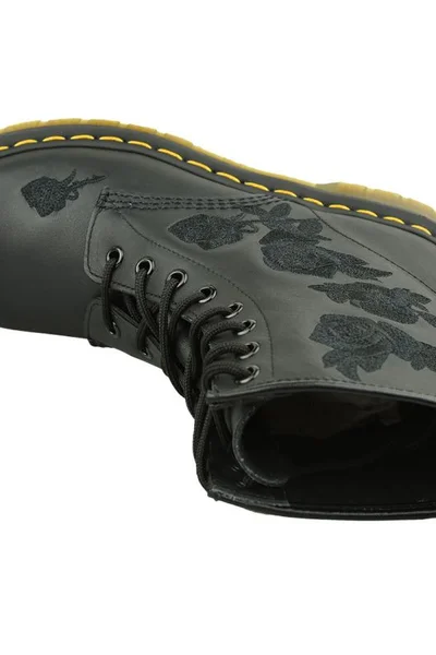 Boty Dr. Martens Vonda Mono s květinovým vzorem Dr Martens