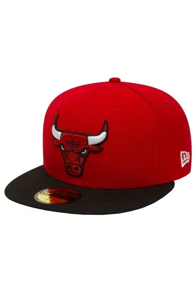 Červená pánská kšiltovka New Era Chicago Bulls NBA Basic Cap M 10861624
