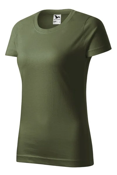 Klasické dámské tričko s krátkým rukávem - Silikonová úprava Malfini