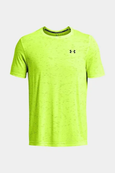 Funkční pánské tričko Under Armour - neonově zelené