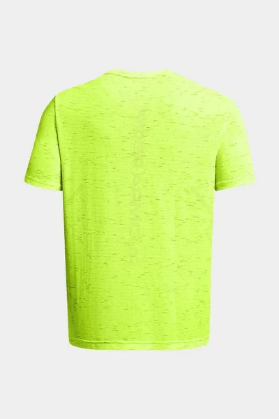 Funkční pánské tričko Under Armour - neonově zelené