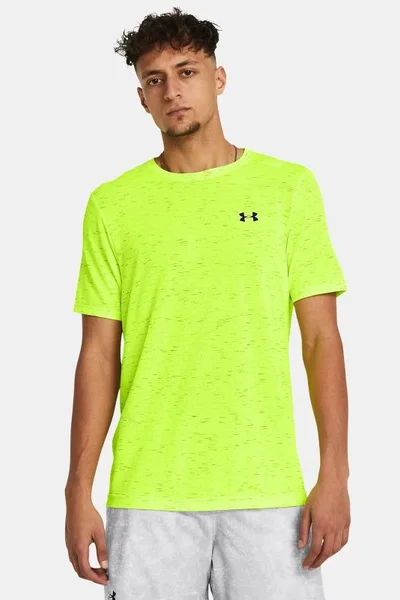 Funkční pánské tričko Under Armour - neonově zelené