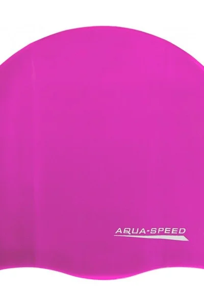 Víčko Aqua-Speed Mono silikonová kšiltovka fuchsie