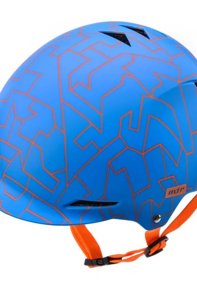 Kompaktní dětská cyklistická helma Meteor Jr