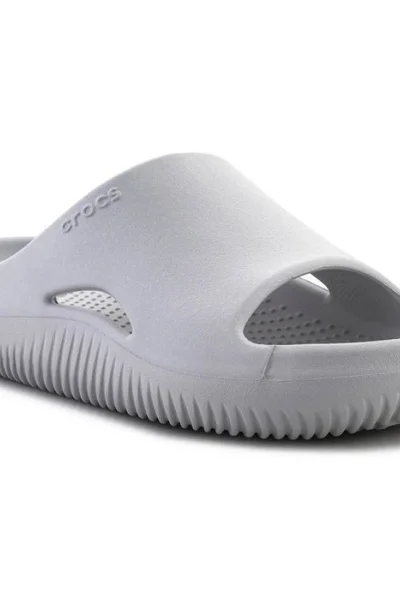 Pantofle Crocs Mellow Recovery Slide šedé