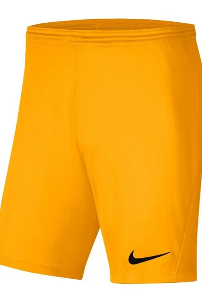 Žluté dětské šortky Nike Park III Knit Jr BV6865-739