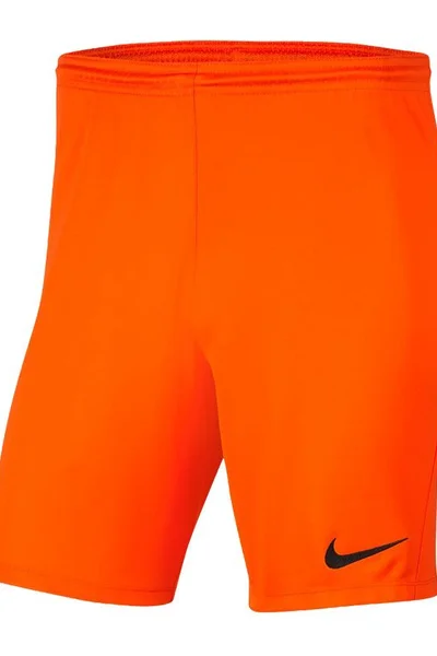 Oranžové dětské šortky Nike Park III Knit Jr BV6865-819