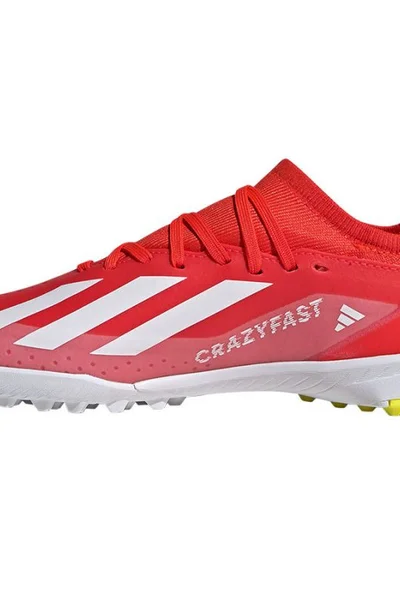 Adidas X Crazyfast League TF Jr červené dětské kopačky