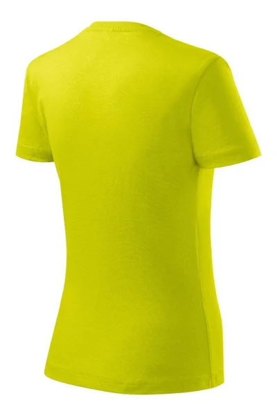 Dámské limetkově zelené tričko Basic  Malfini