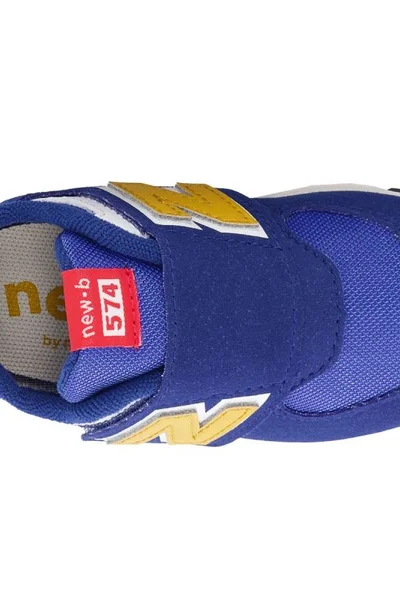 Dětské sportovní boty New Balance na suchý zip - modré