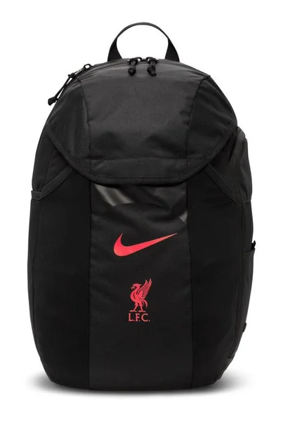 Černý fotbalový batoh Nike Liverpool pro fanoušky