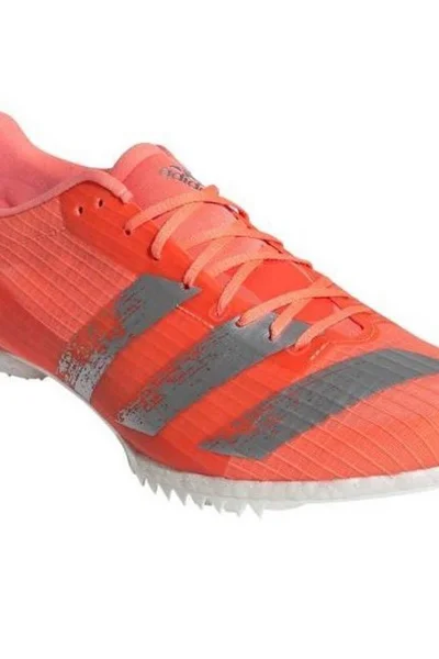 Růžová běžecká obuv pánská Adidas Adizero MD Spikes M EE4605