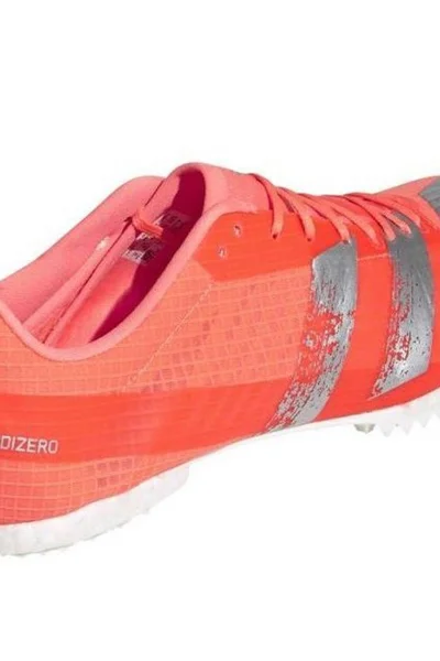 Růžová běžecká obuv pánská Adidas Adizero MD Spikes M EE4605