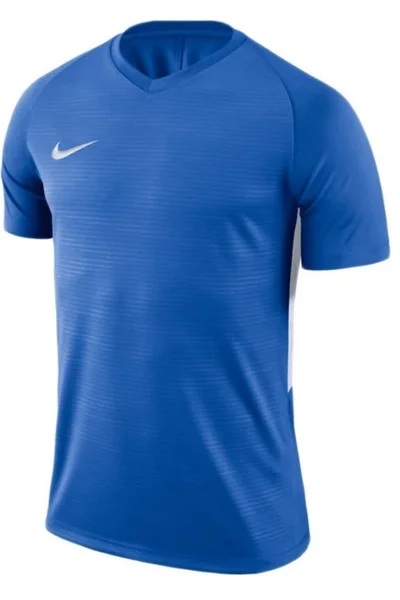 Modré pánské tréninkové tričko Nike NK Dry Tiempo Prem Jsy SS M 894230 463