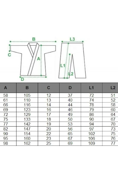 Kimono Masters Judo pro děti - 100% bavlna - 450 g/m2 - Vel. 160