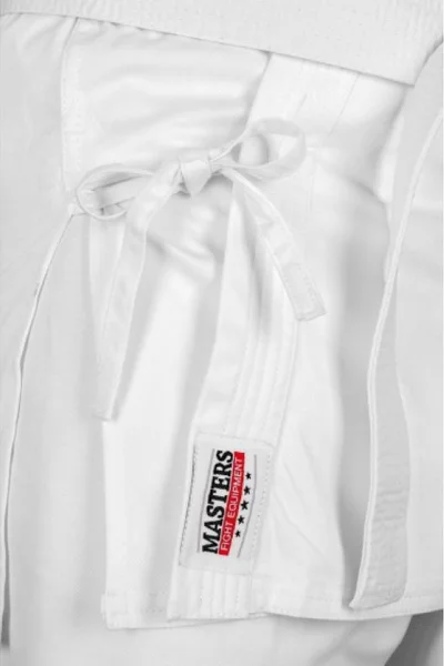 Kimono Masters karate pro děti s páskem - 120 cm - 100% bavlna