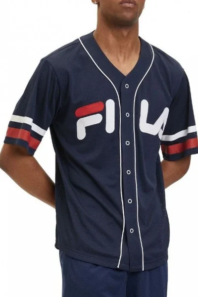 FILA Lashio Baseball Funkční Tričko M - Tmavě Modré