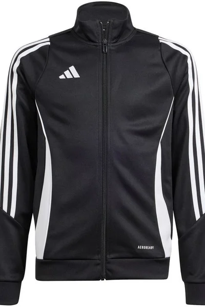 Adidas dětská fotbalová mikina Training černá