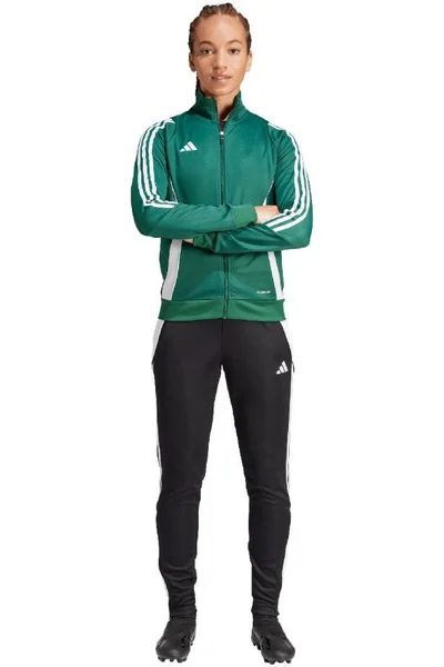 Tréninková dámská mikina adidas Tiro zelená