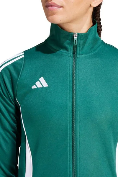 Tréninková dámská mikina adidas Tiro zelená