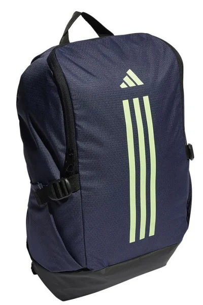 Tmavě modrý recyklovaný batoh adidas s kapsami na zip