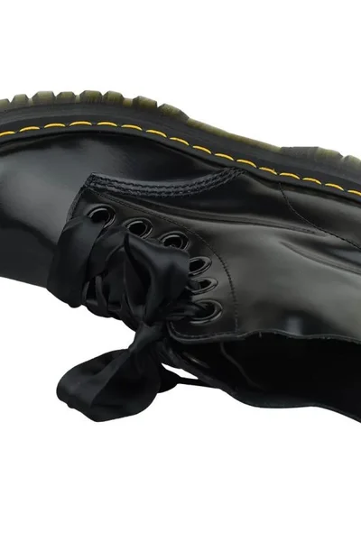 Boty Dr. Martens Molly černé s platformou a žlutým prošíváním Dr Martens