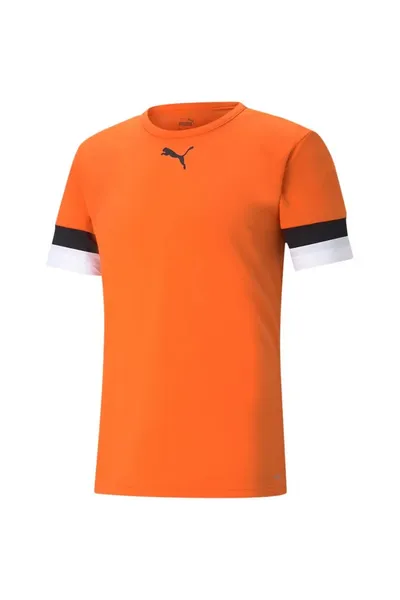 Oranžové pánské tričko Puma teamRise Jersey M 704932 08