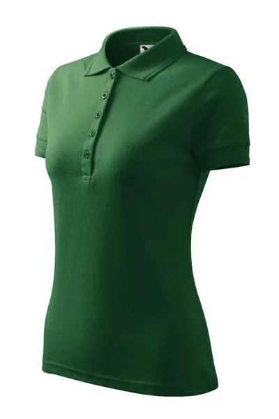 Dámské zelené tričko Malfini Pique Polo