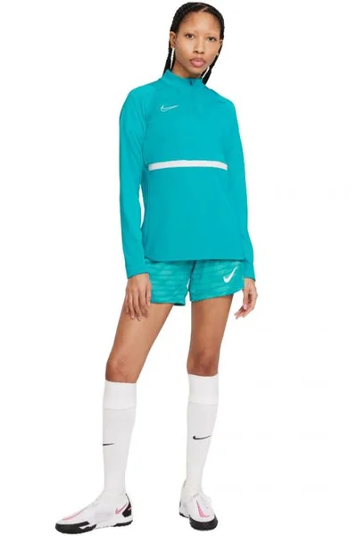 Modrá dámská mikina Nike NK Df Academy 21 Drill Top W CV2653 356