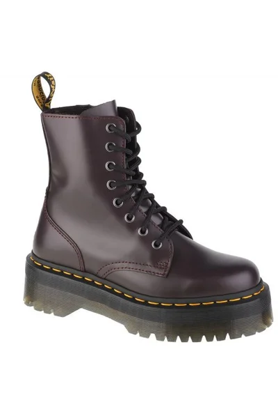 Dr. Martens Jadon dámské kožené boty na platformě Dr Martens