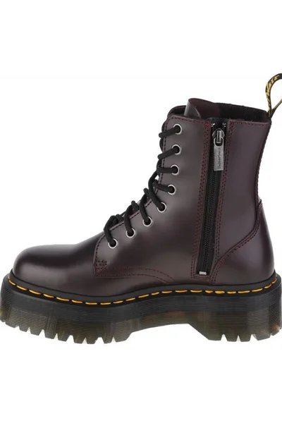 Dr. Martens Jadon dámské kožené boty na platformě Dr Martens