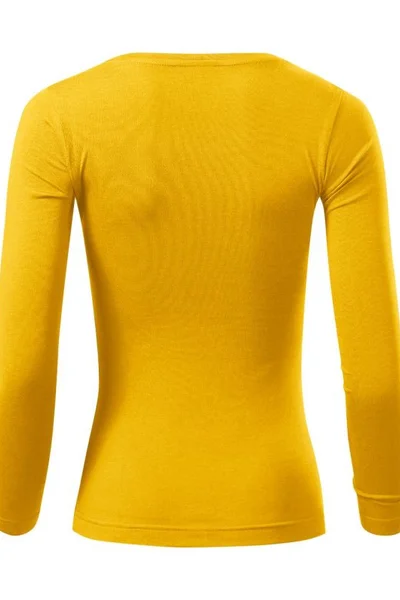 Dámské žluté tričko s dlouhým rukávem od Malfini